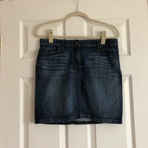 Ann Taylor Denim Skirt- Size 6
